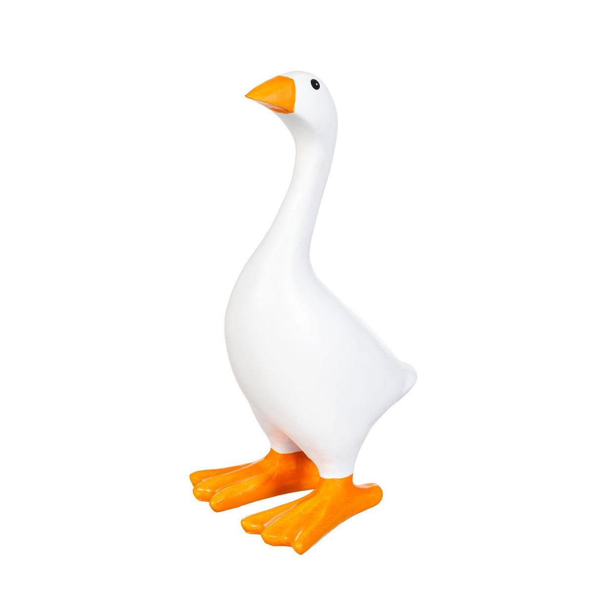 Gordy the Desktop Goose Hillside Pasture Table Décor, Resin Magnetic Key Holder, 8"H