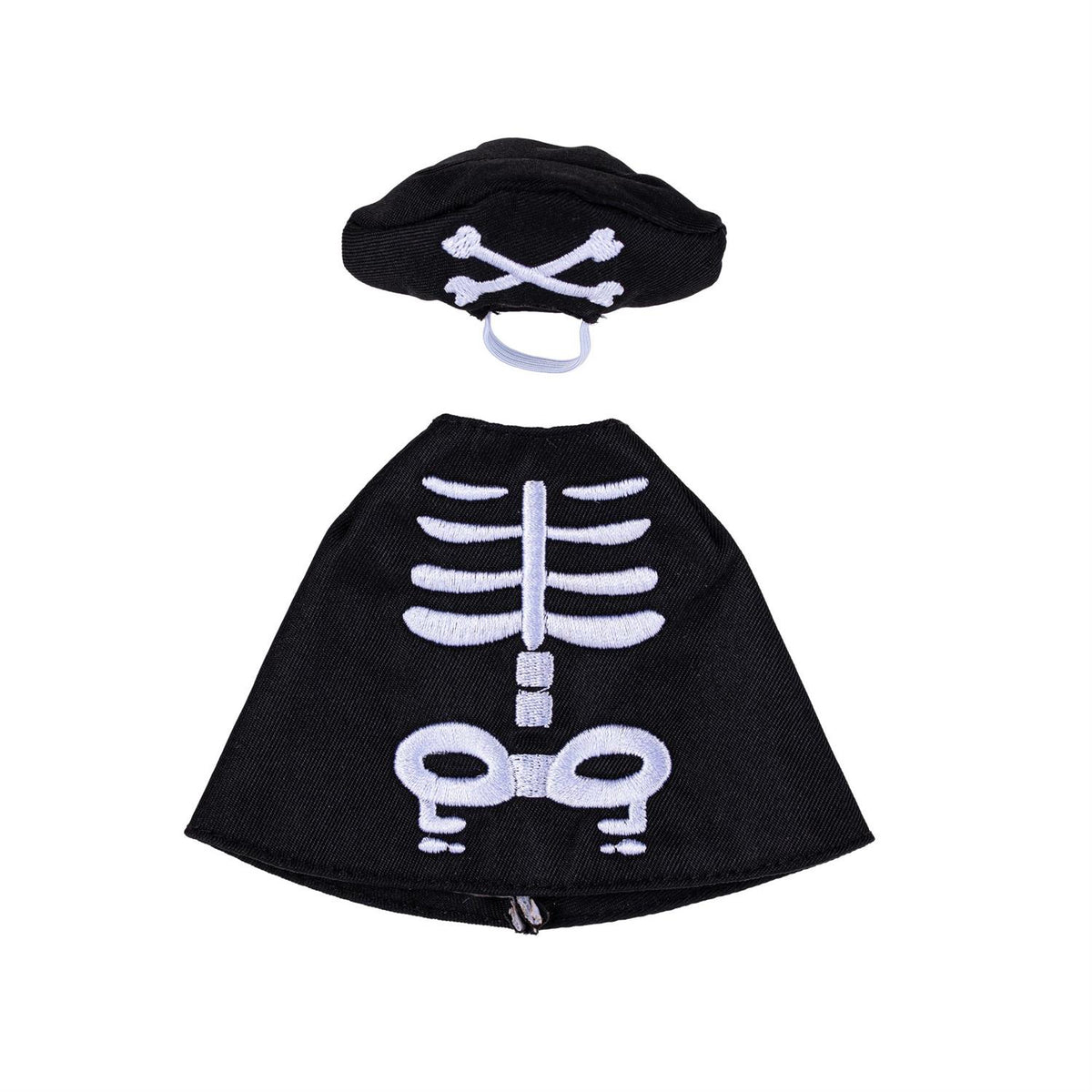 Gordy the Desktop Goose Hillside Pasture Table Decor Fabric Accessory Set, Skeleton