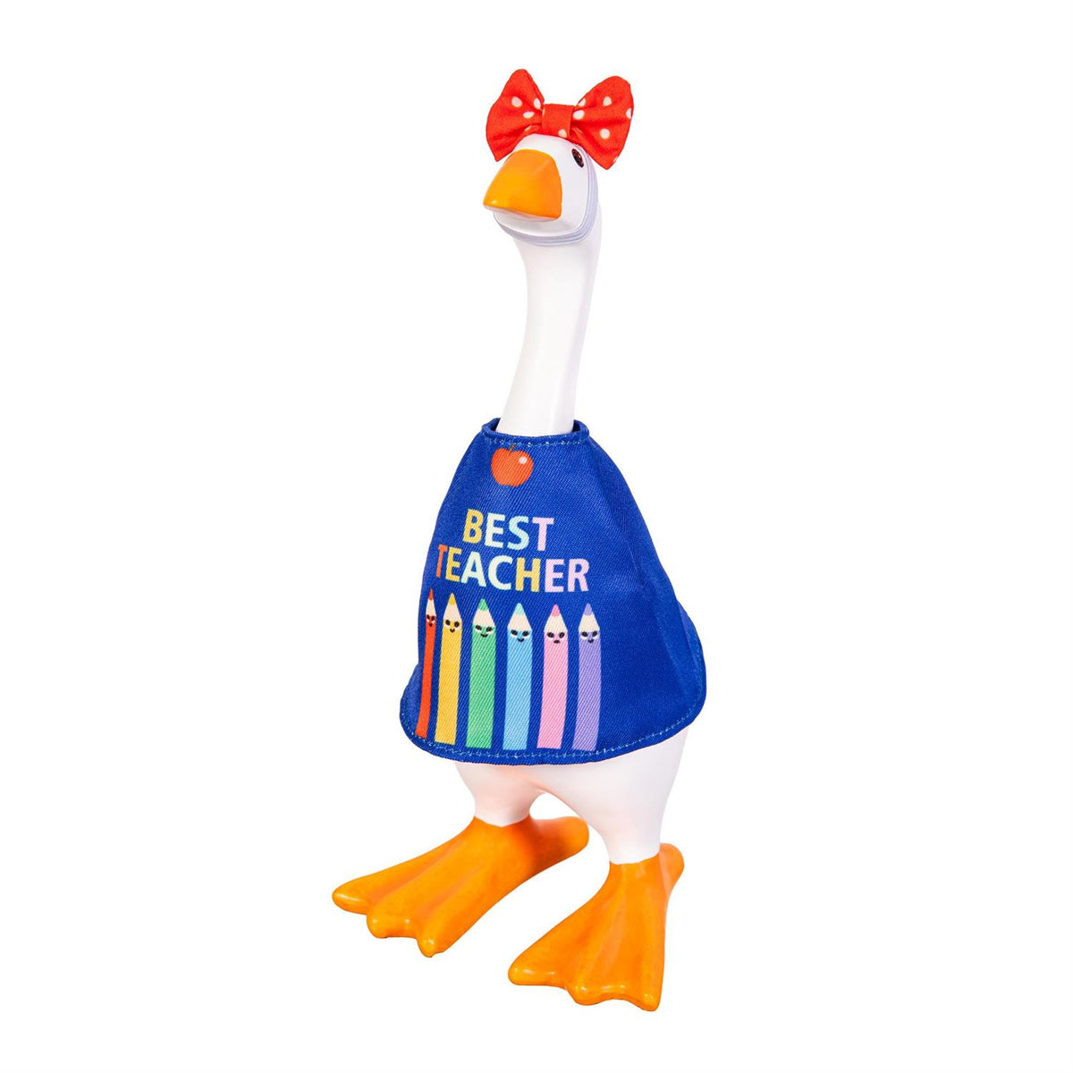 Gordy the Desktop Goose Hillside Pasture Table Decor Fabric Accessory Set, Teacher