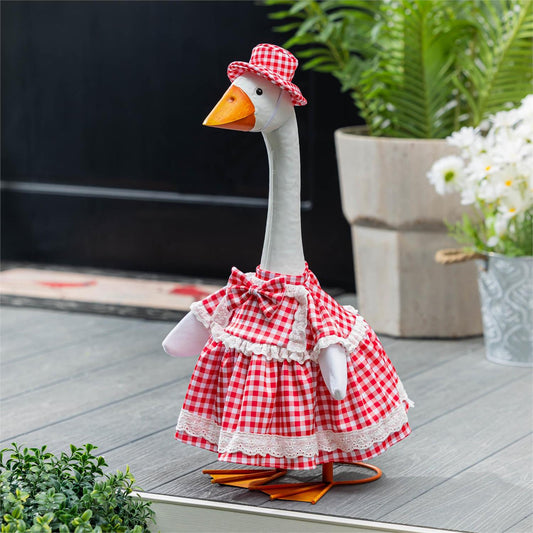 Giddy the Goose Outfit, Plaid Dress