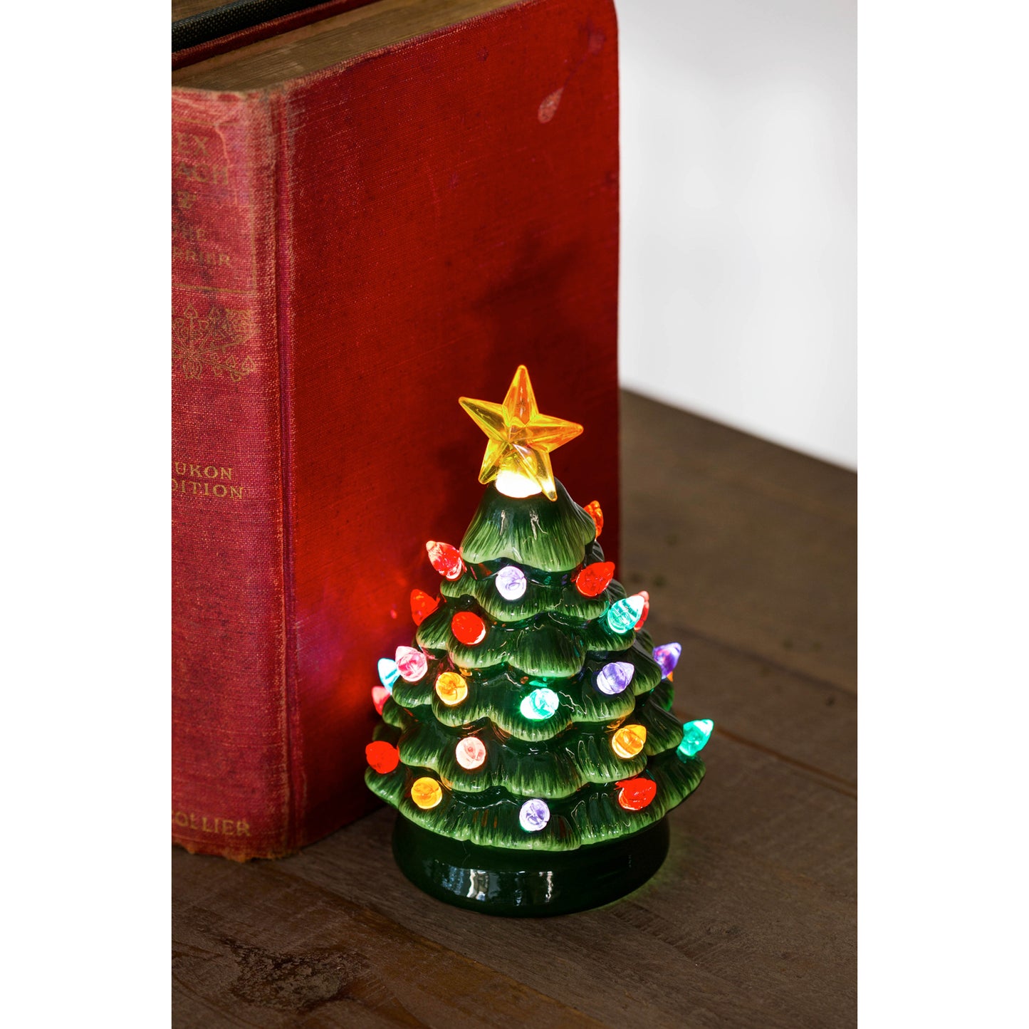 LED Color Changing Mini Ceramic Tree