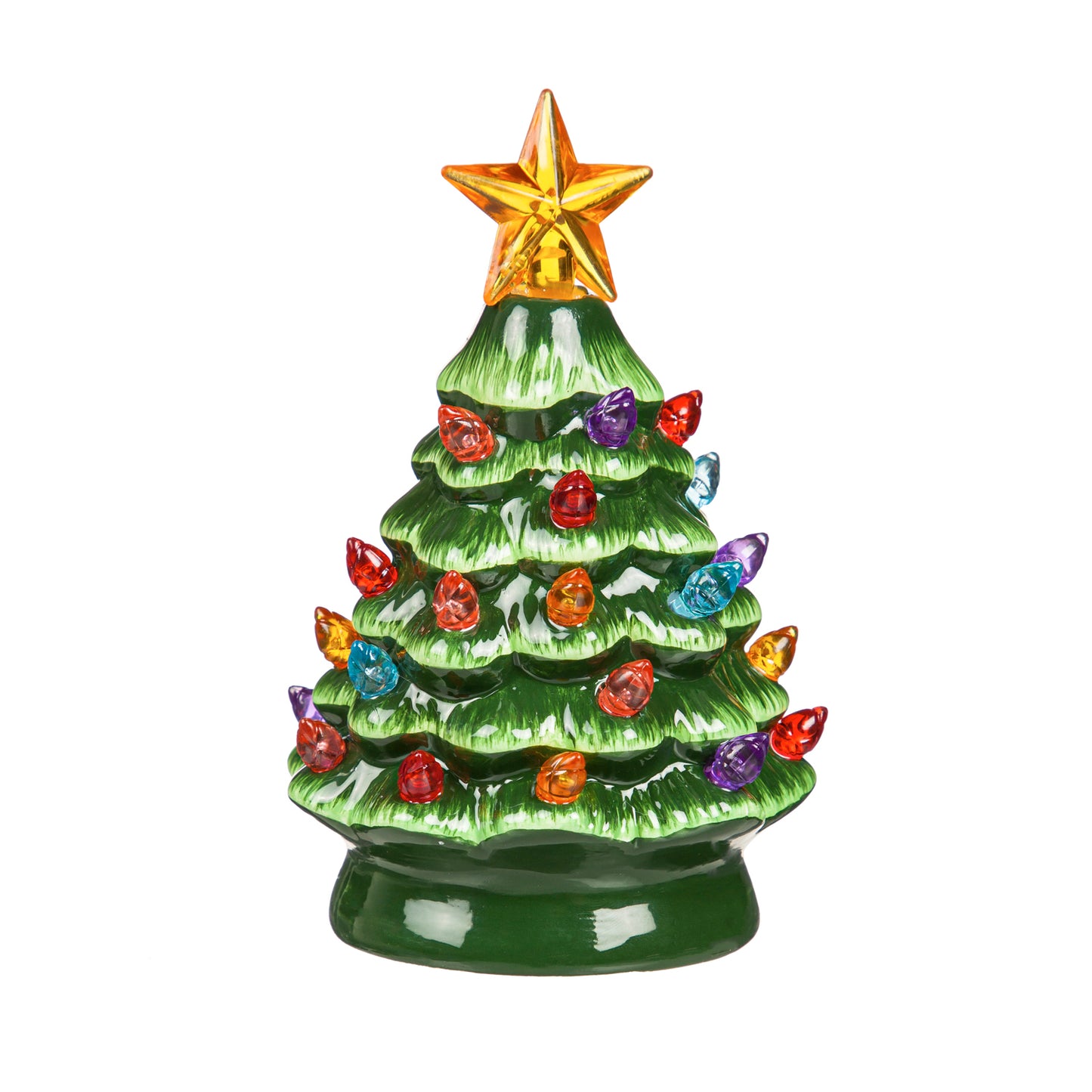 LED Color Changing Mini Ceramic Tree