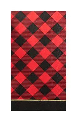 Sophistiplate Buffalo Plaid Dinner Napkins