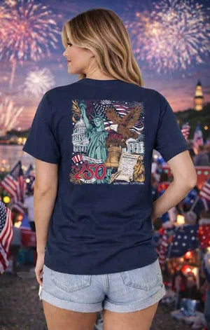 Southern Couture Classic Celebrating 250 Years Tee